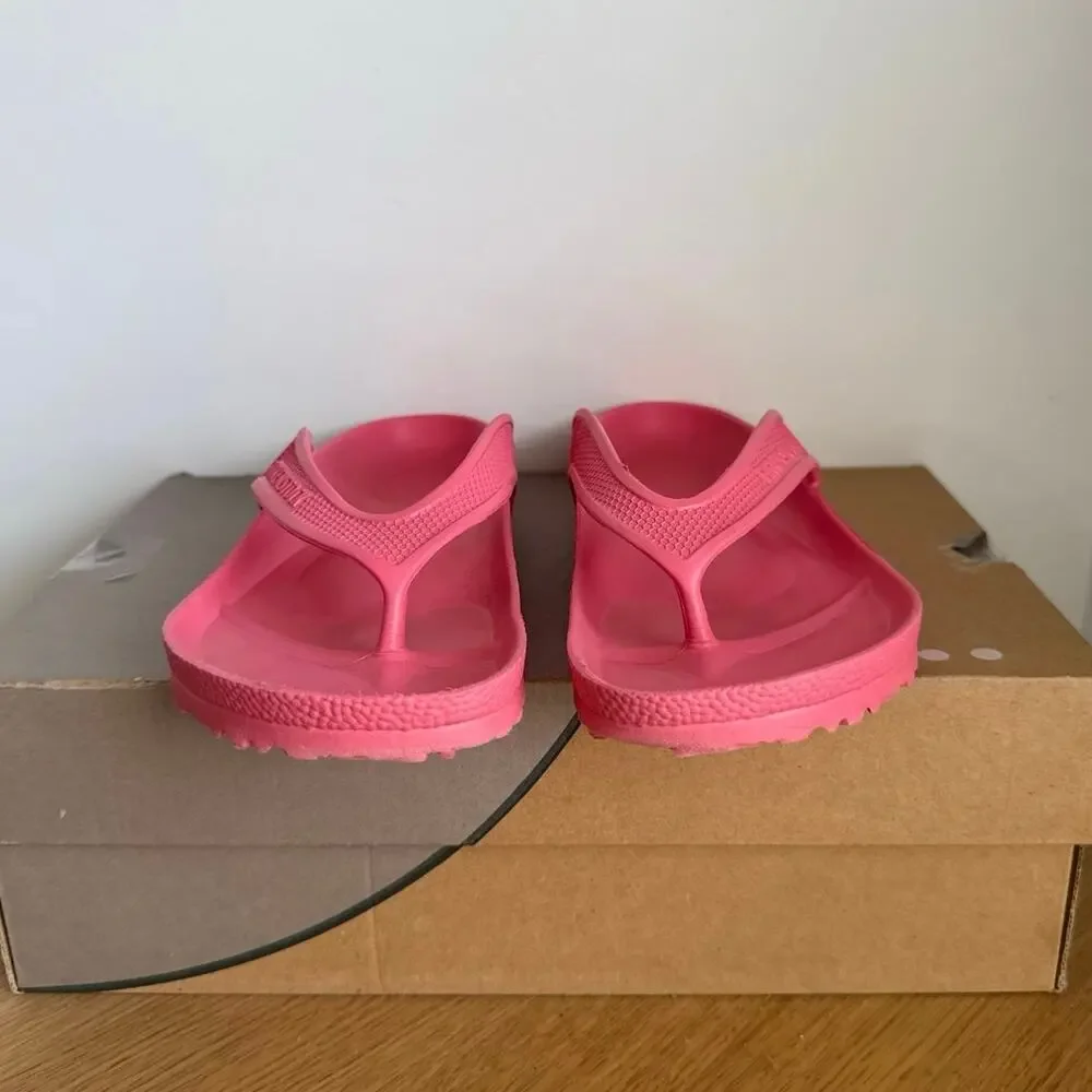 Birkenstock Honolulu Eva Pink Slip On Sandals- SZ Men 5- Women 7